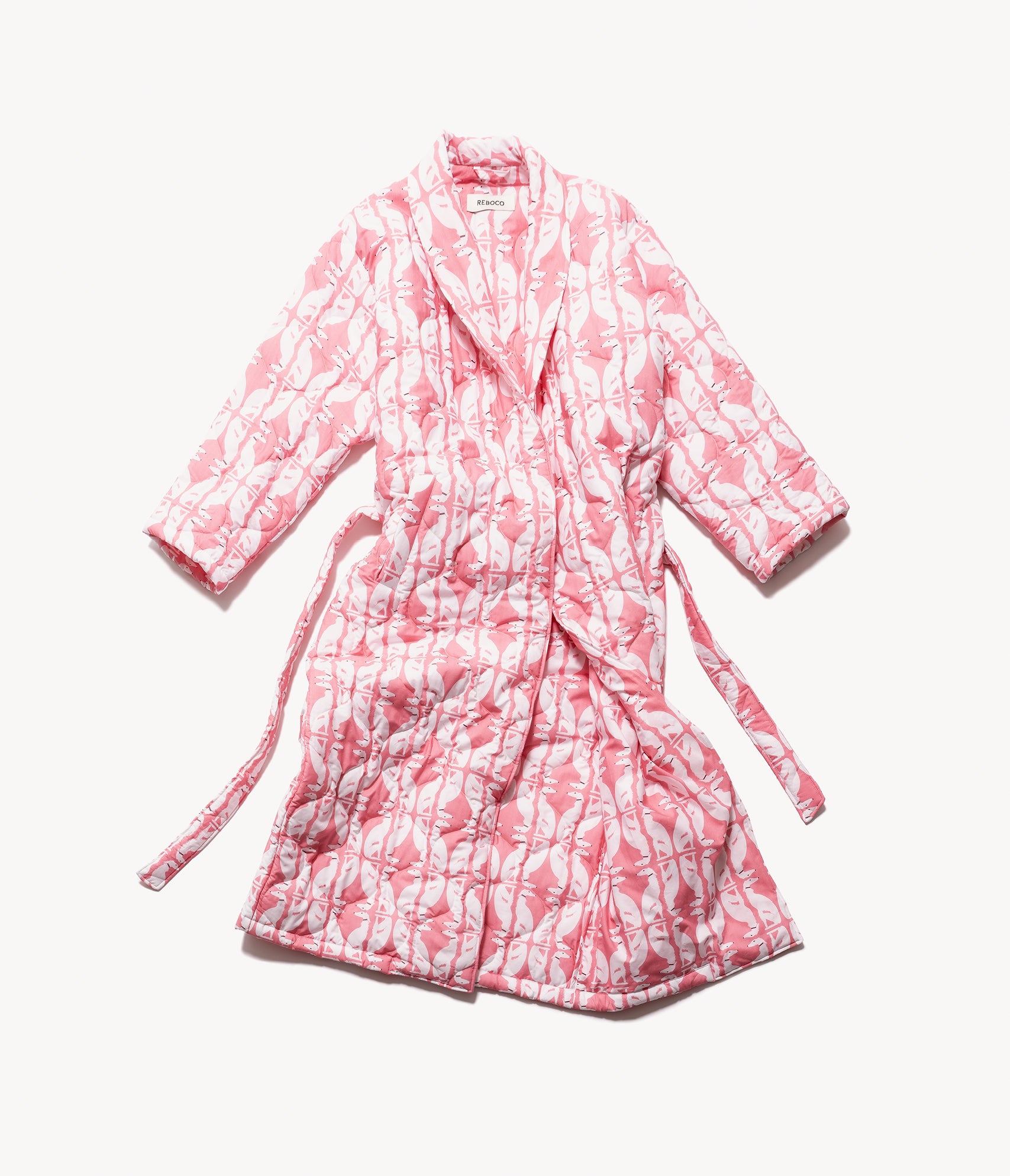 Pink Saluki morning coat