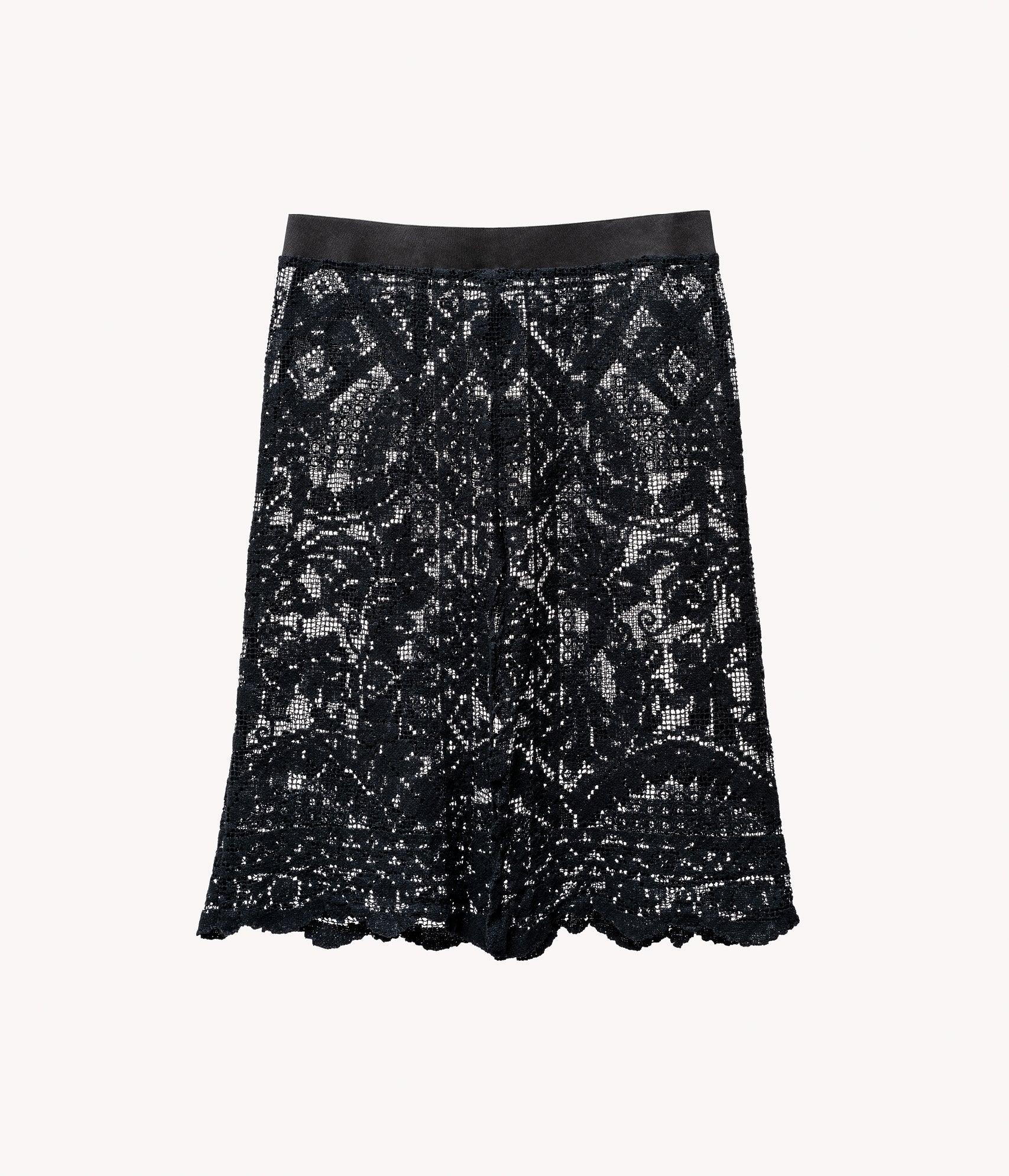 Lace Skirt Black