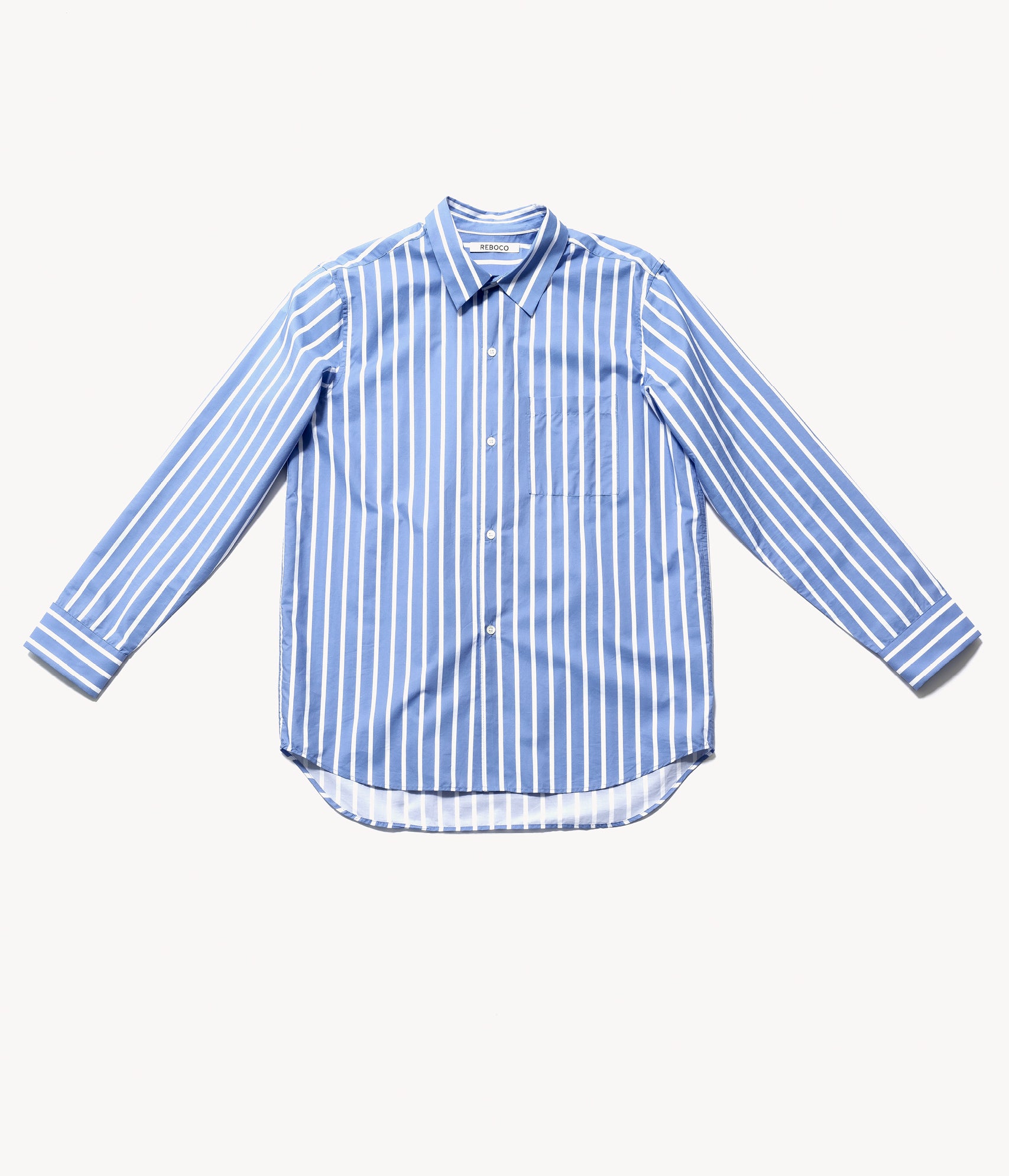PJ Stripe long-sleeved shirt