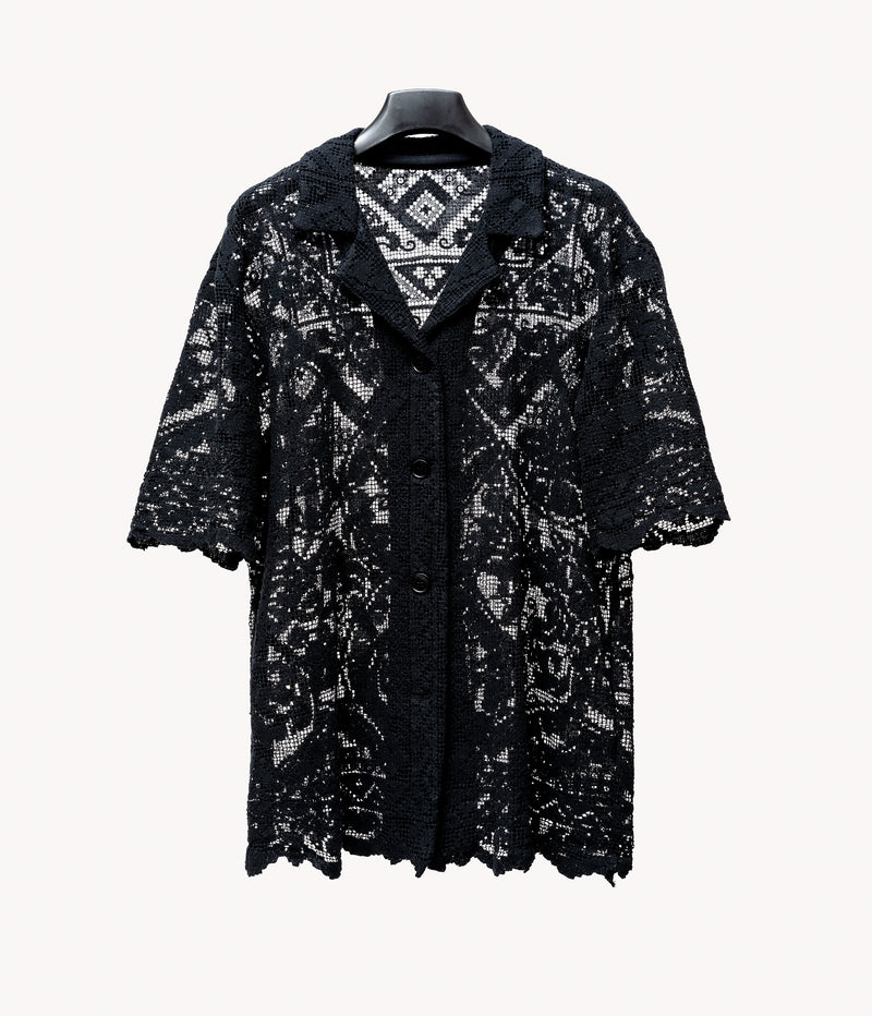 Lace Bowling Shirt