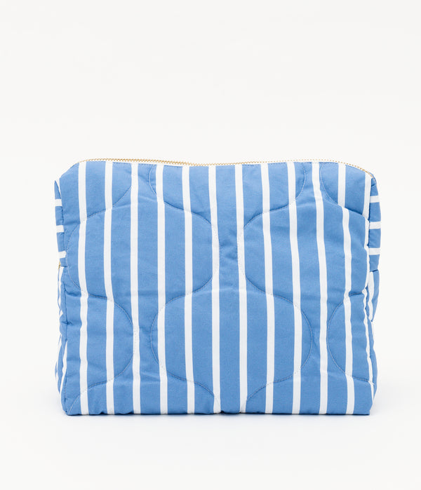 PJ Stripe padded pouch