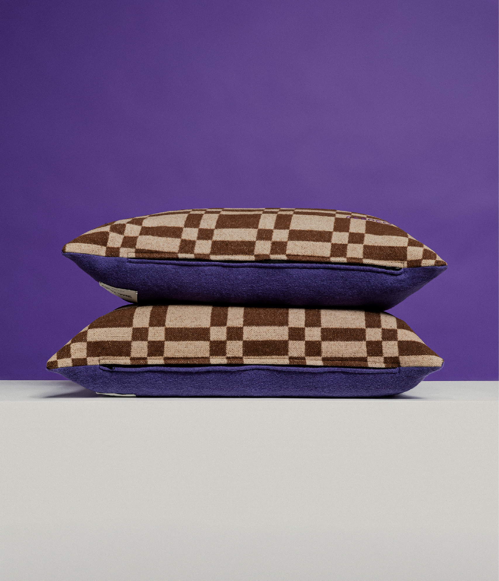 Found Brown Pillow