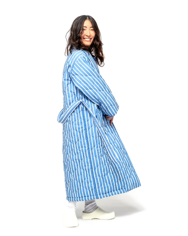 PJ Stripe morning coat