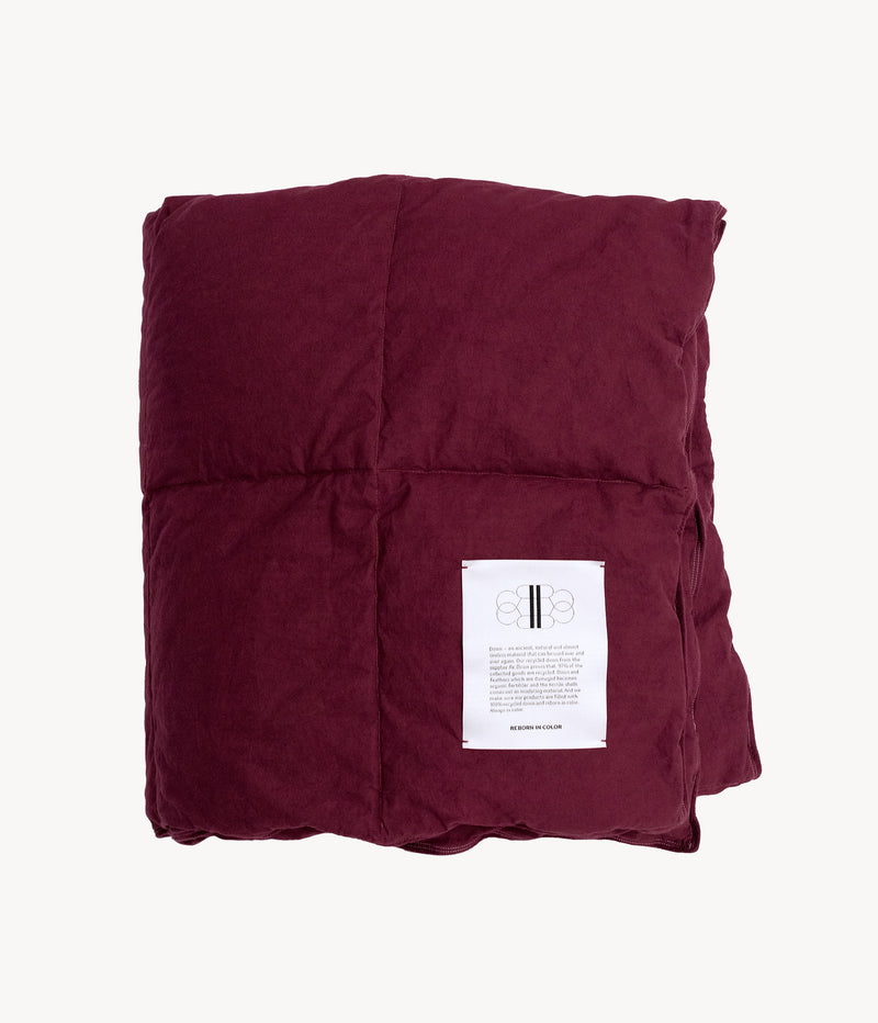Down Blanket Faded Rose